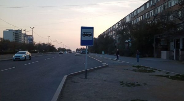 Оборудуют ли автобусную остановку в центре Актау