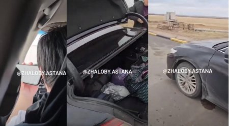 Таксист высадил женщину в степи на трассе Астана – Павлодар
