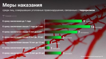 Кто в Казахстане отбывает срок за экстремизм и терроризм