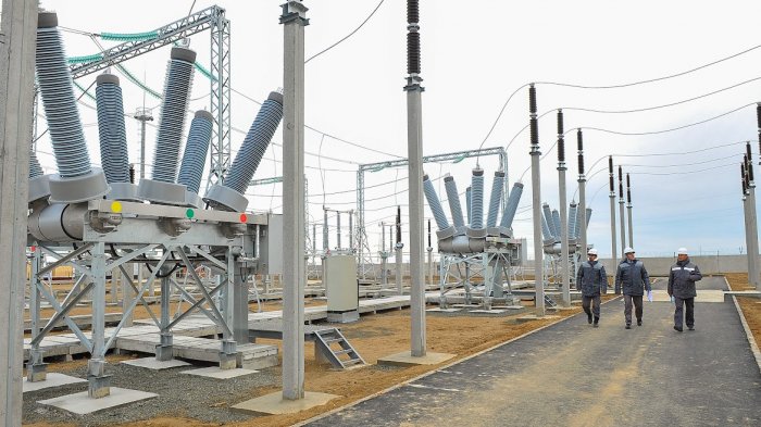 Правительство РК: Увеличена пропускная способность электрической сети на участке «Атырау – Мангистау» с 50 до 200 МВт