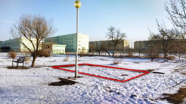 Что собрались строить у школы в Актау