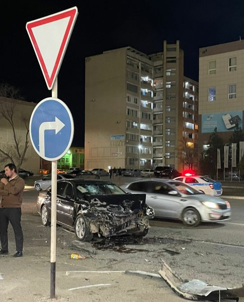 ДТП в Актау: четверых пострадавших доставили в больницу