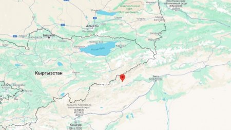 Очередное землетрясение зафиксировали на границе Кыргызстана и Китая