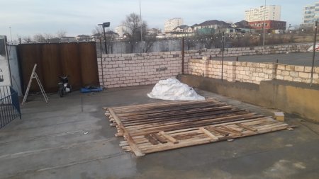 В парке «Акбота» в Актау предприниматель начал строительные работы без разрешения