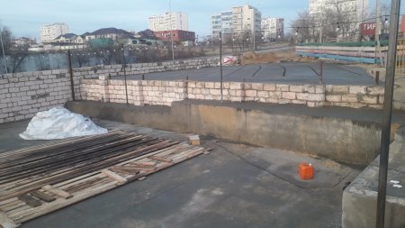 В парке «Акбота» в Актау предприниматель начал строительные работы без разрешения