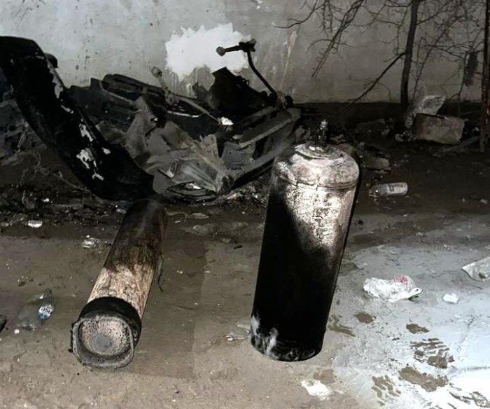 Житель Актау получил термические ожоги в результате возгорания автомобиля