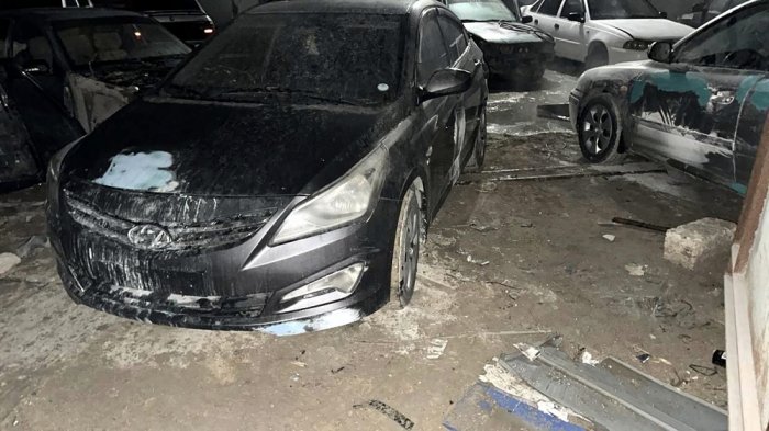 Житель Актау получил термические ожоги в результате возгорания автомобиля