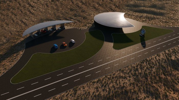 Для привлечения туристов: дома в форме ракушек предложили строить в Актау архитекторы