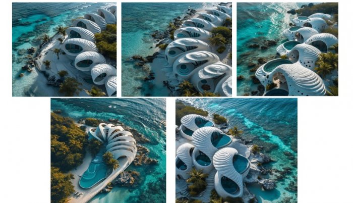 Для привлечения туристов: дома в форме ракушек предложили строить в Актау архитекторы