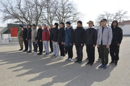 В Актау проходит весенняя призывная кампания