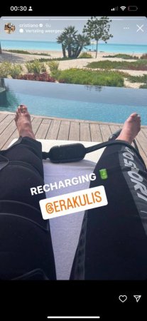 Фотография ног Криштиану Роналду "повергла в шок" фанатов