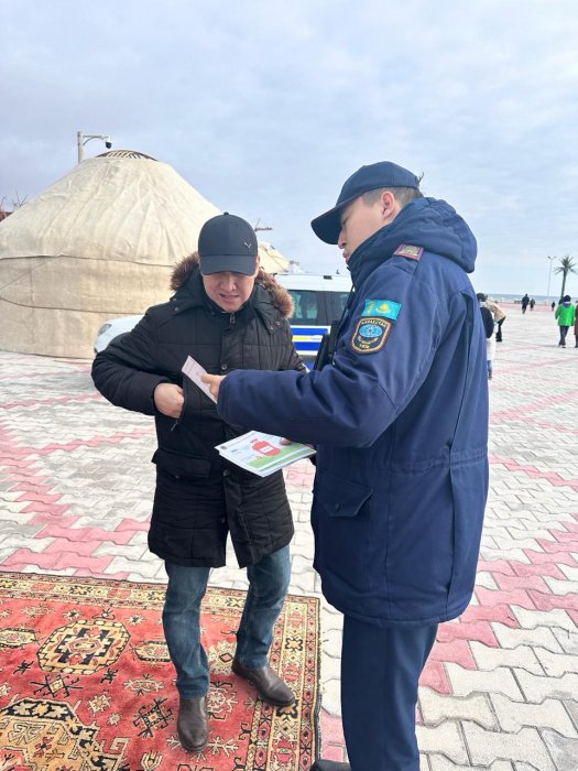 Спасатели напомнили предпринимателям о пожарной безопасности во время празднования Наурыза