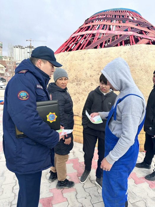 Спасатели напомнили предпринимателям о пожарной безопасности во время празднования Наурыза