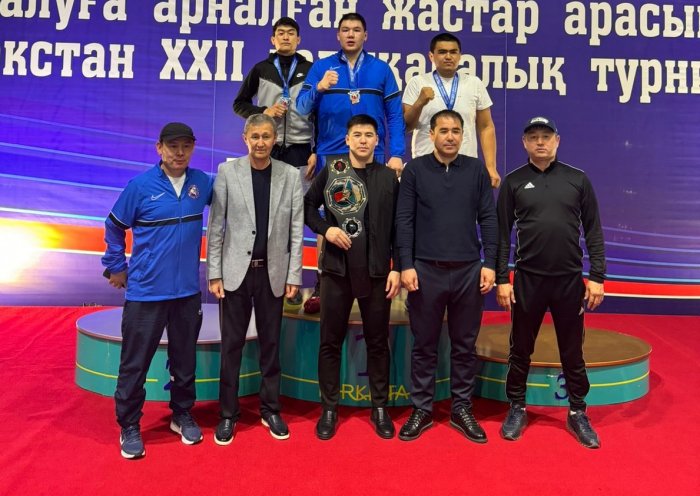 Боксёры из Мангистау завоевали три медали на международном турнире в Туркестане