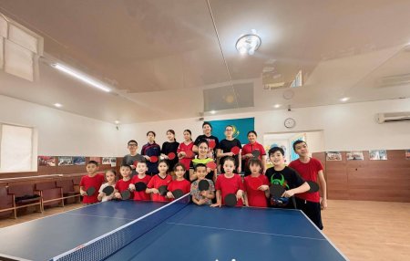 Для жителей Актау организовали бесплатные игры в настольный теннис