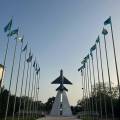 В Актау отреставрировали монументы «Вечный огонь» и «Самолет МИГ-21» в сквере Победы