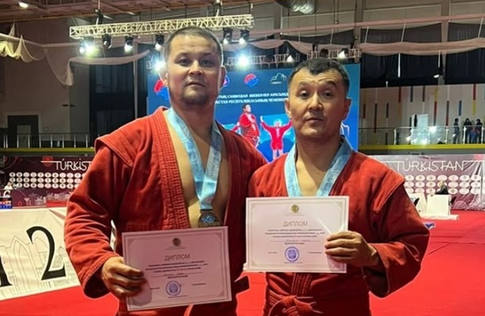 Самбисты из Мангистау завоевали медали на чемпионате Казахстана
