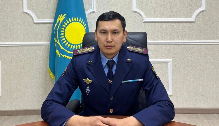 Назначен новый начальник отдела по чрезвычайным ситуациям Мангистауского района